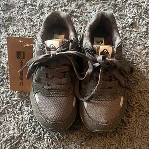 Quiksilver Kids Brown Mesh & Suede Sneakers